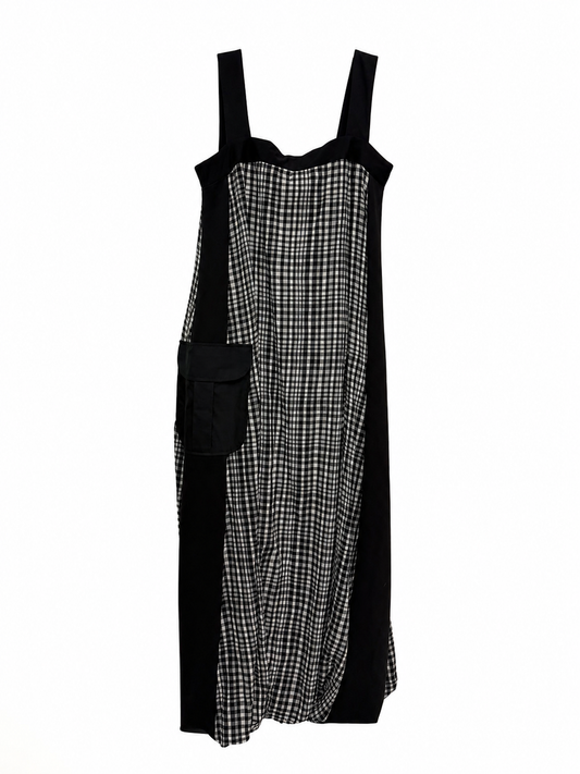 Gingham Cocoon Dress