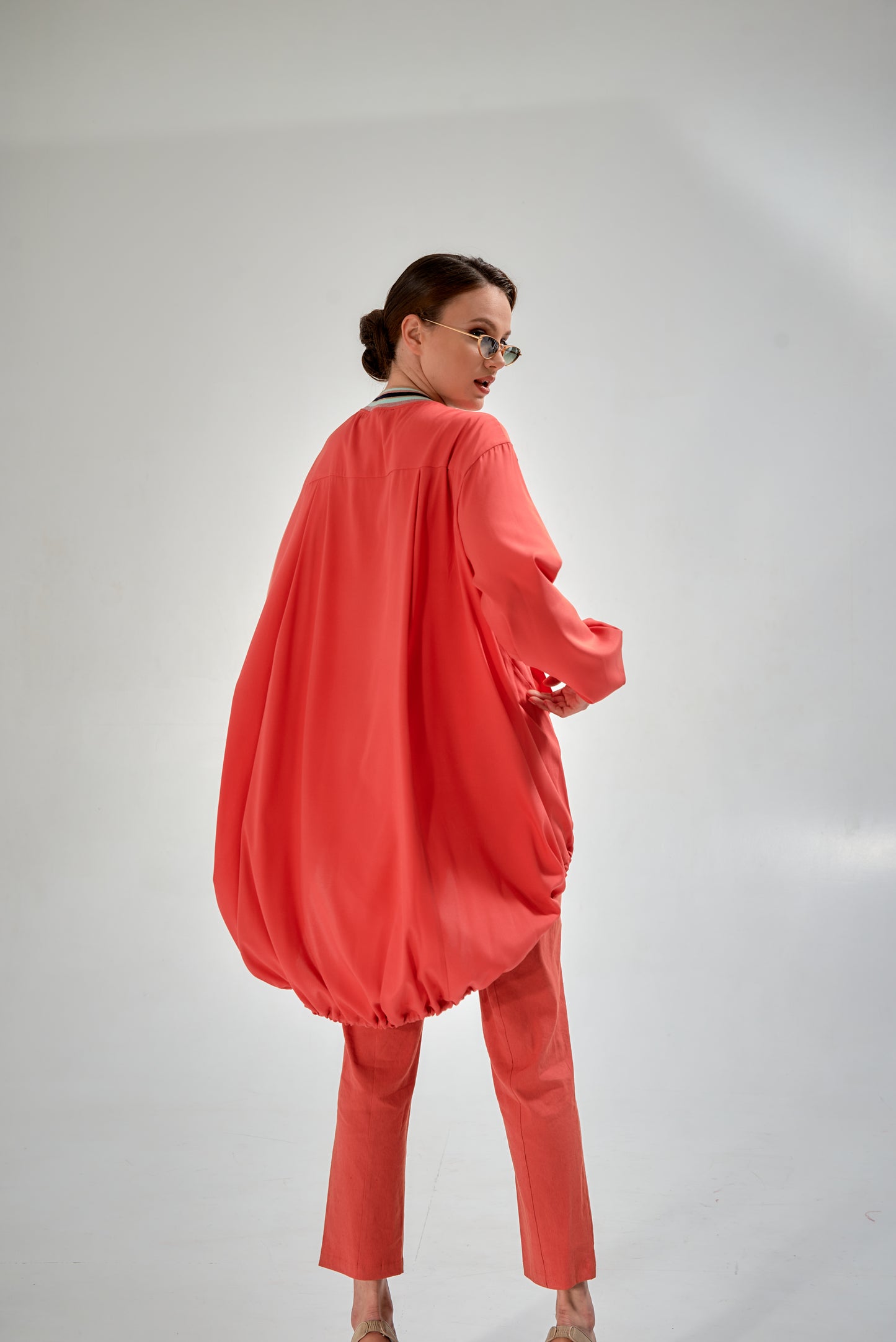 Long sleeve jacket 100%Silk from Japan | NY77DESIGN