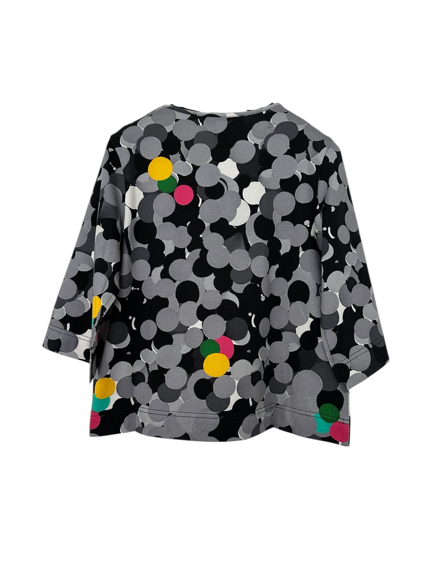 3/4 sleeves top with special AI generated print | NY77DESIGN