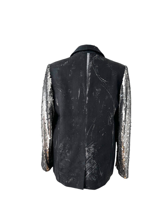 Jacket sequins sleeves |  NY77DESIGN