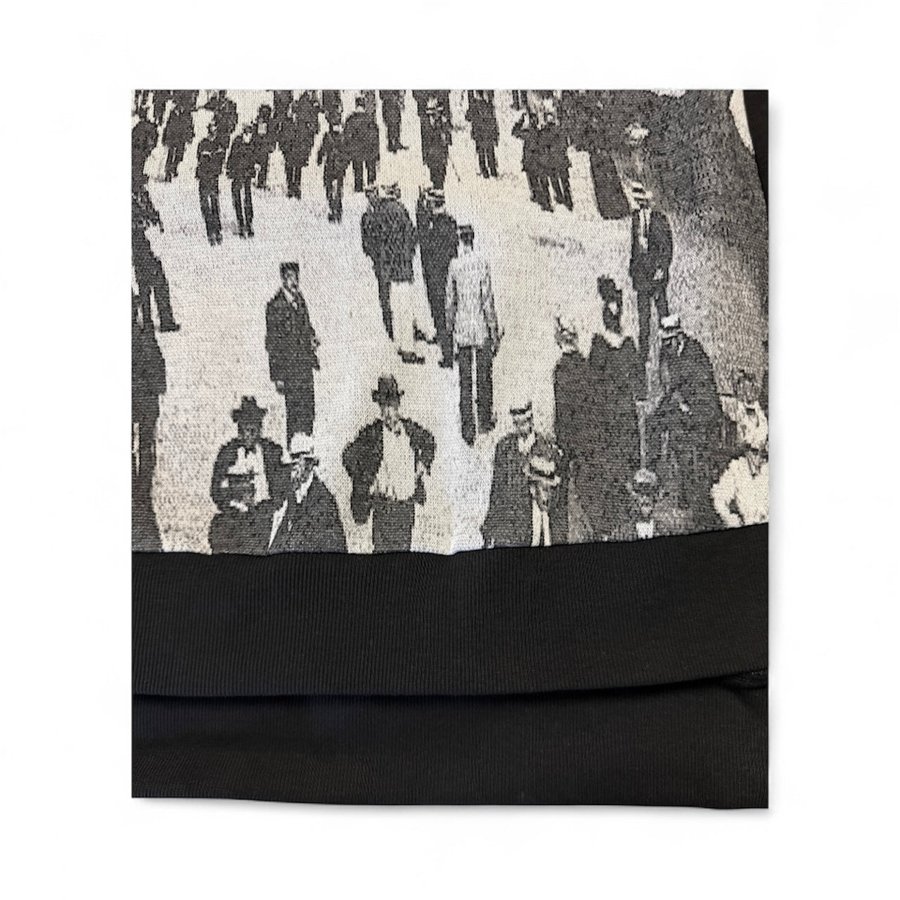 Sweatshirt Japanese cotton dress with a hood and first passage in London print