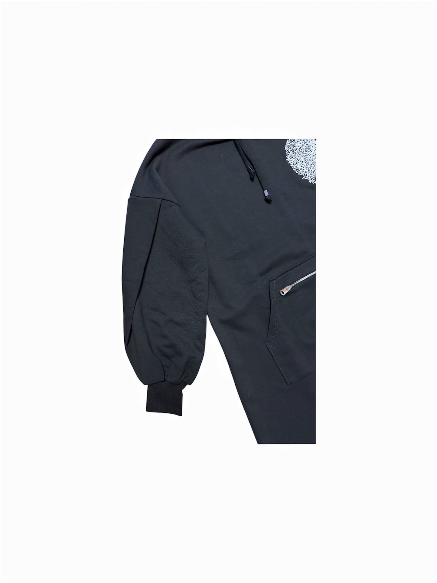 Long sweatshirt dress Japanese cotton