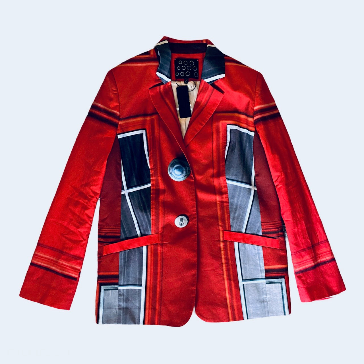 LIMITED EDITION RED PRINT DOOR JACKET WITH KEY