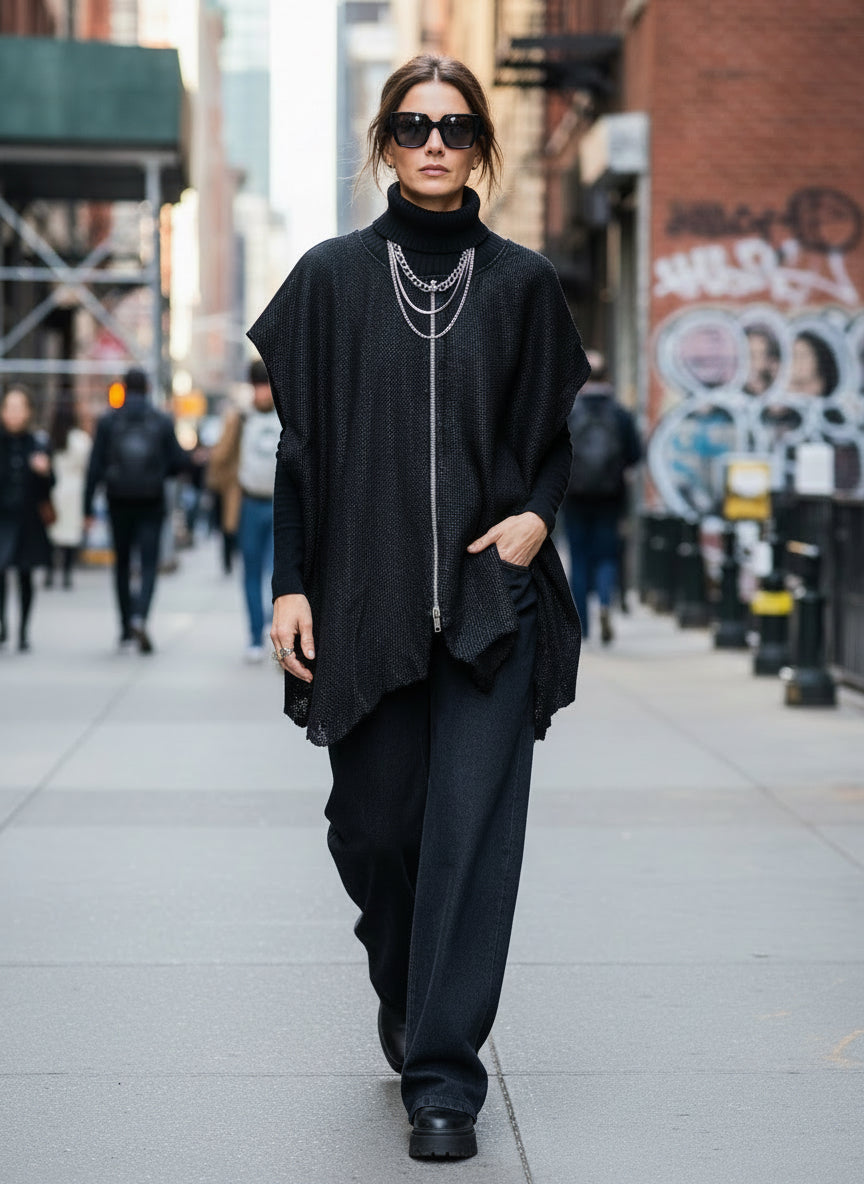 Perforated Lamb Leather Vest