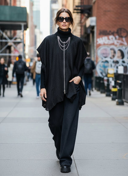 Perforated Lamb Leather Vest