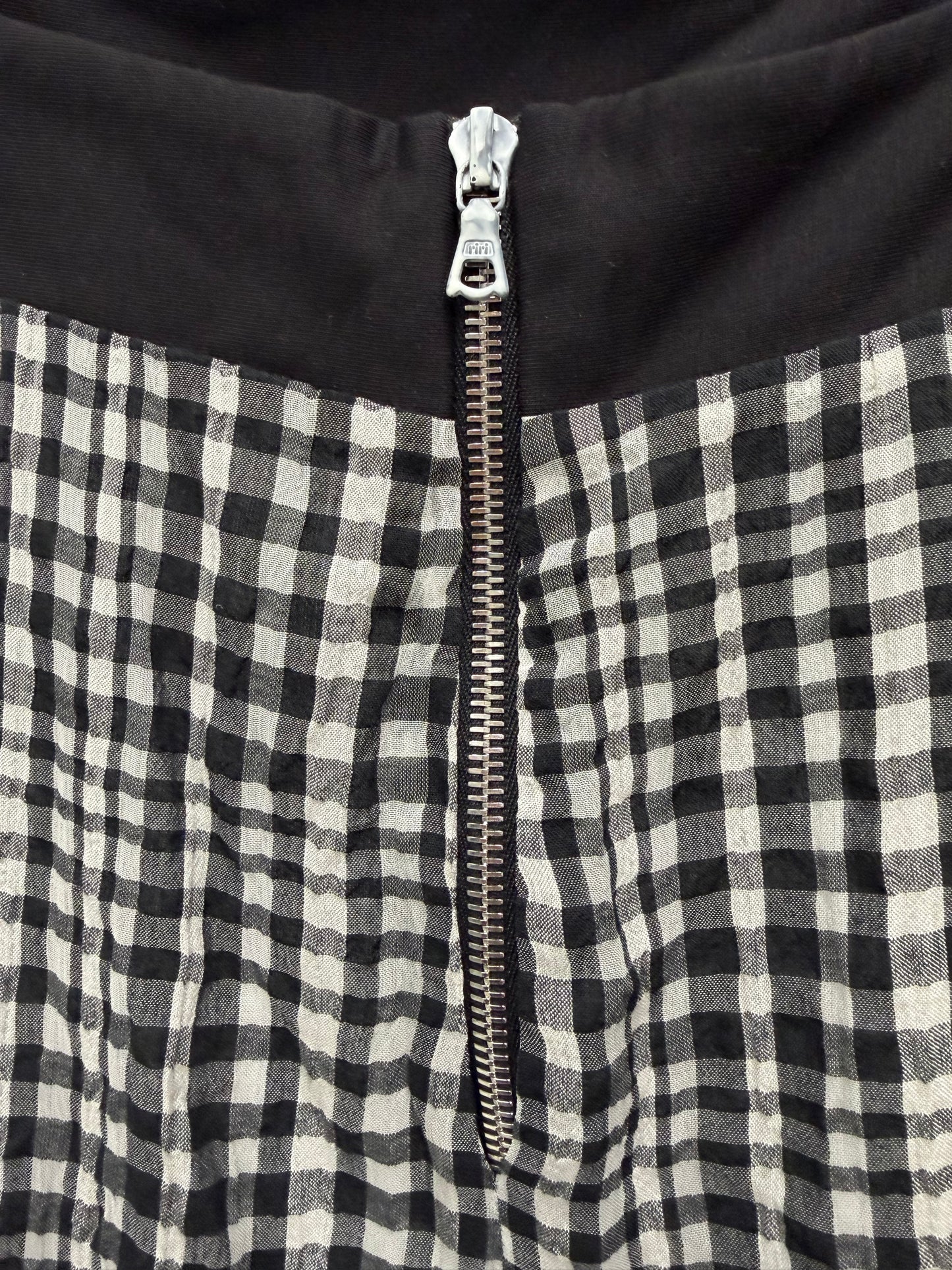 Gingham Cocoon Dress