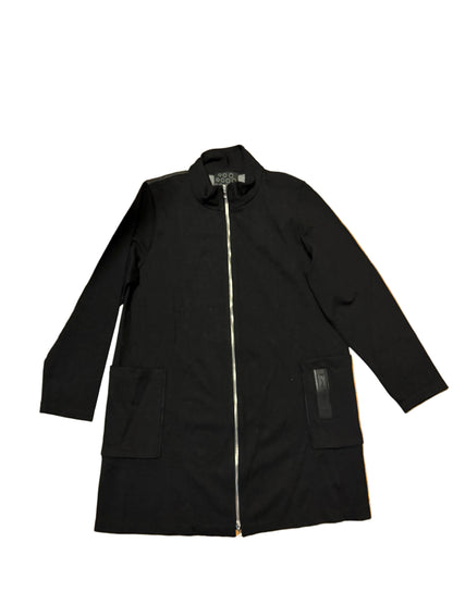 Jacket with eye print on a back