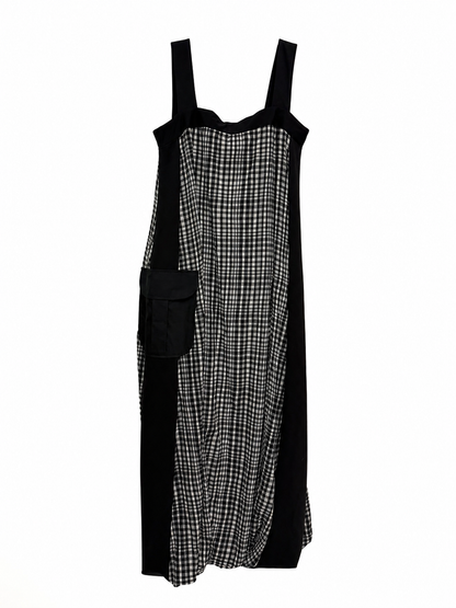Gingham Cocoon Dress