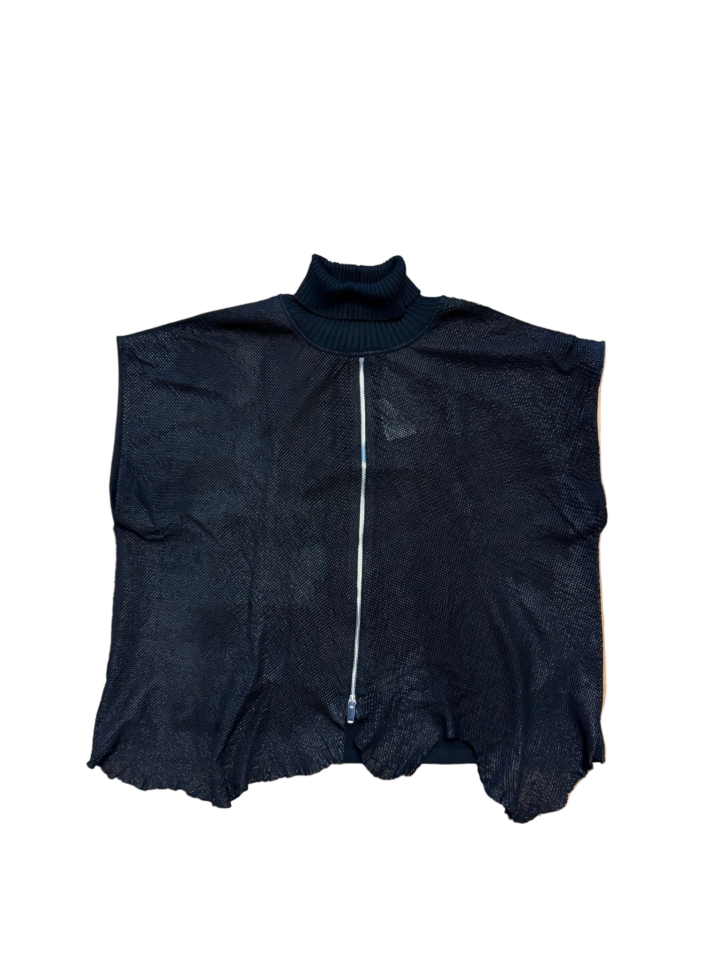 Perforated Lamb Leather Vest