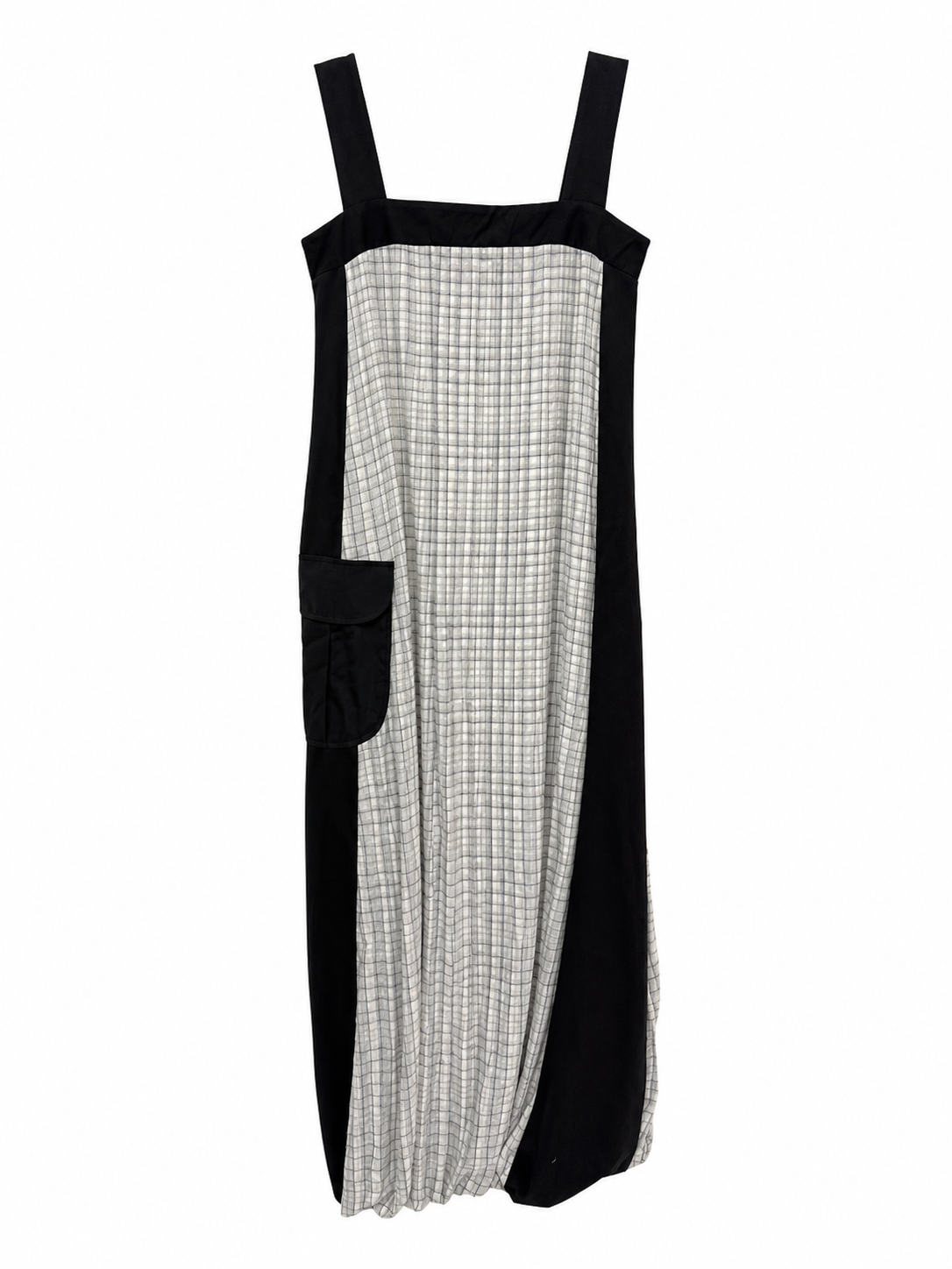 Gingham Cocoon Dress