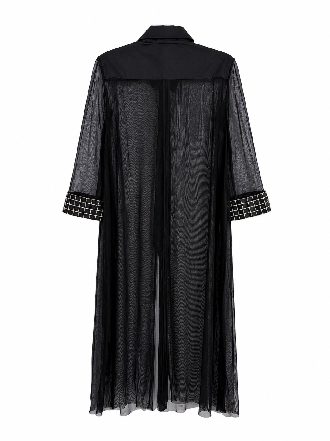 Sheer Mesh Duster