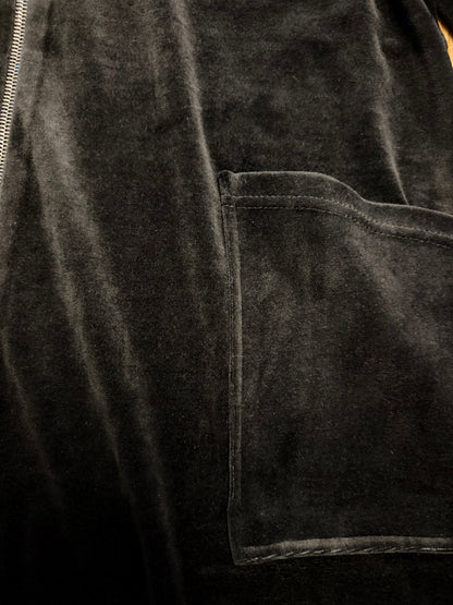 Velvet Jacket with zipper details