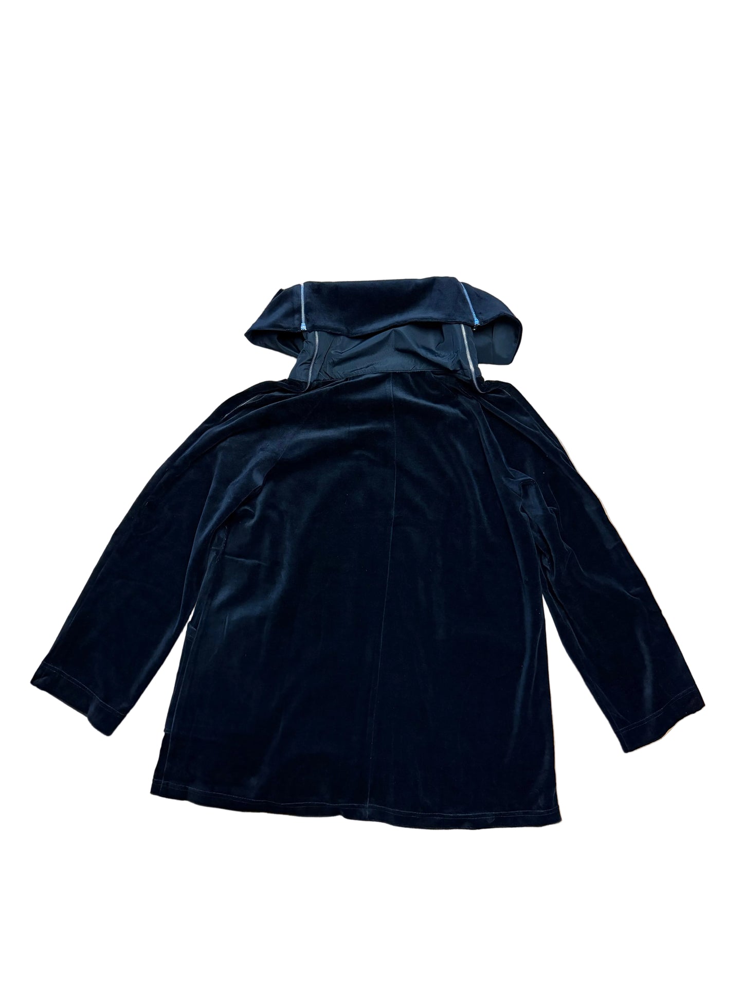 Velvet Jacket with zipper details