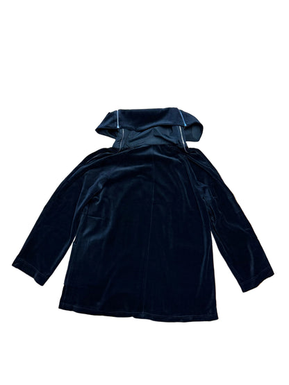 Velvet Jacket with zipper details