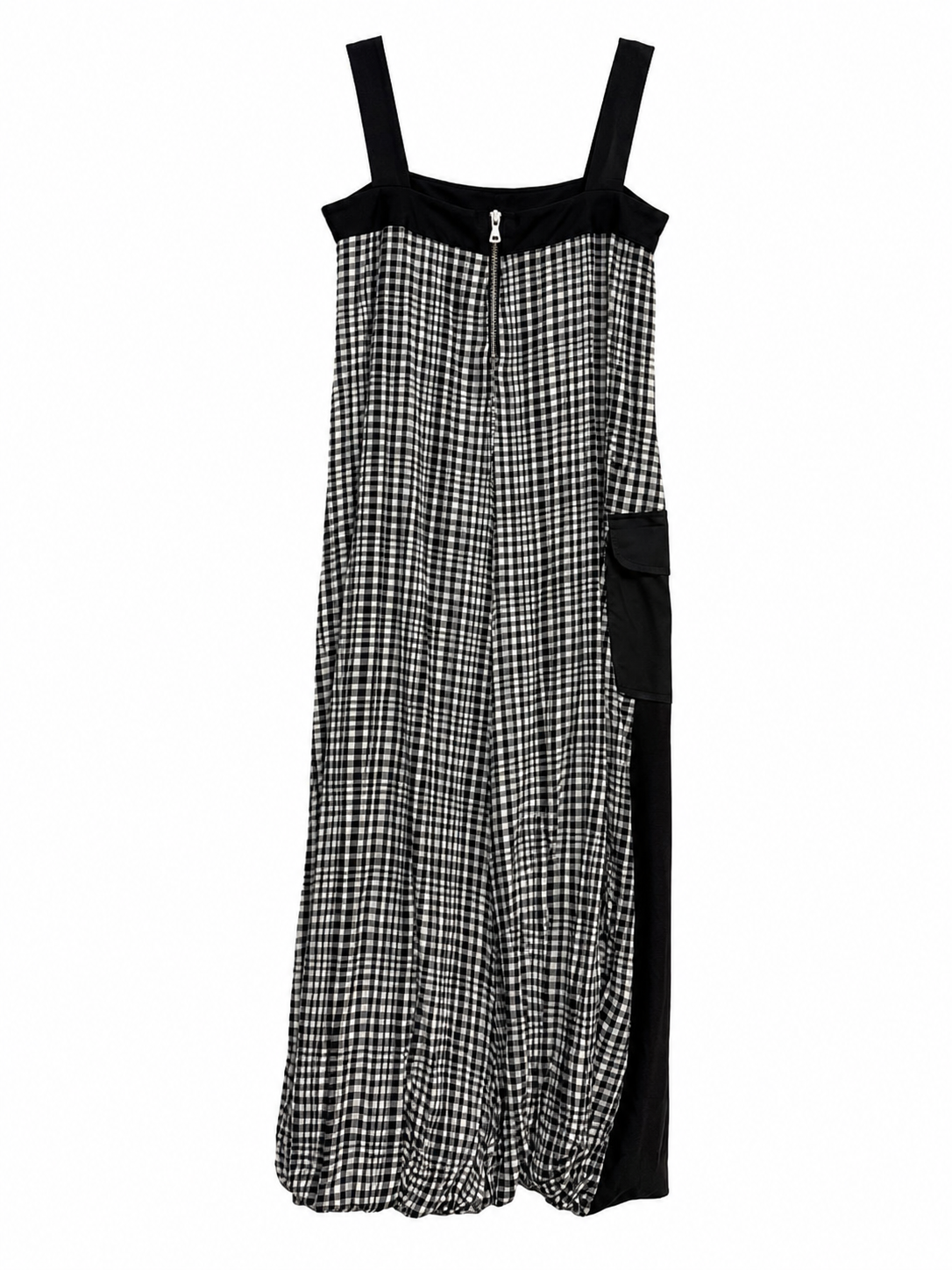Gingham Cocoon Dress