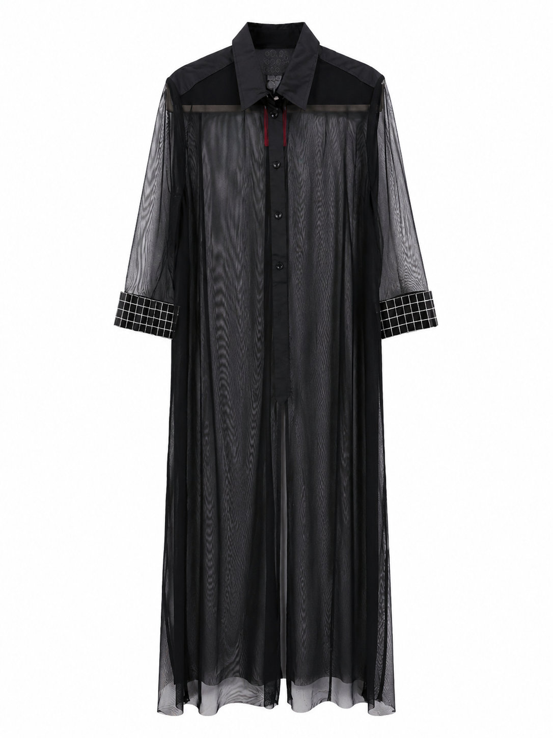 Sheer Mesh Duster
