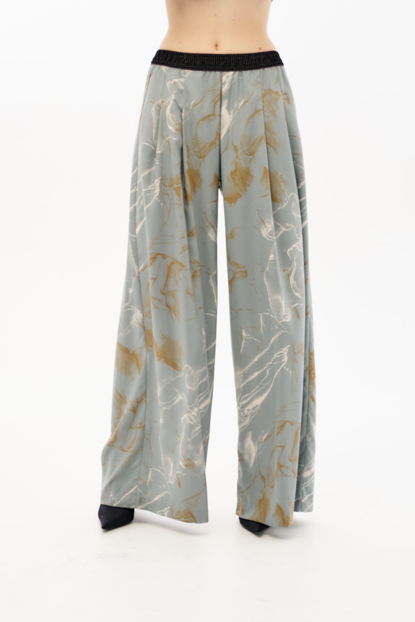 Wide leg pant Japanese cotton fabric