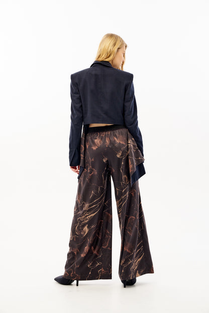 Wide leg pant Japanese cotton fabric