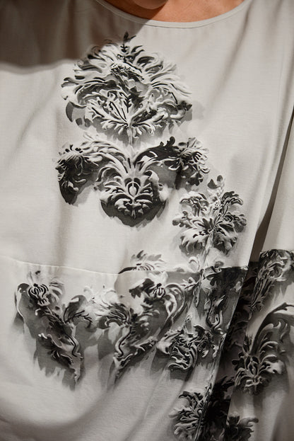 Sleeveless top with wrap front |  NY77DESIGN