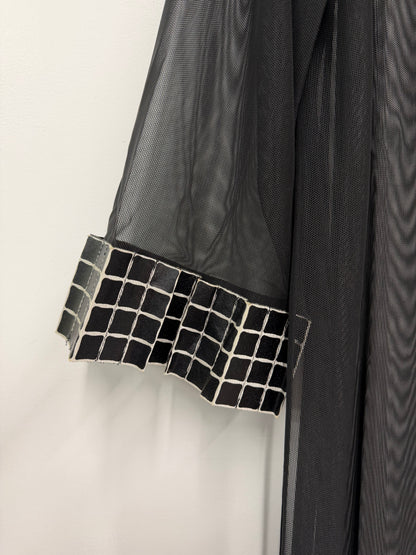 Sheer Mesh Duster