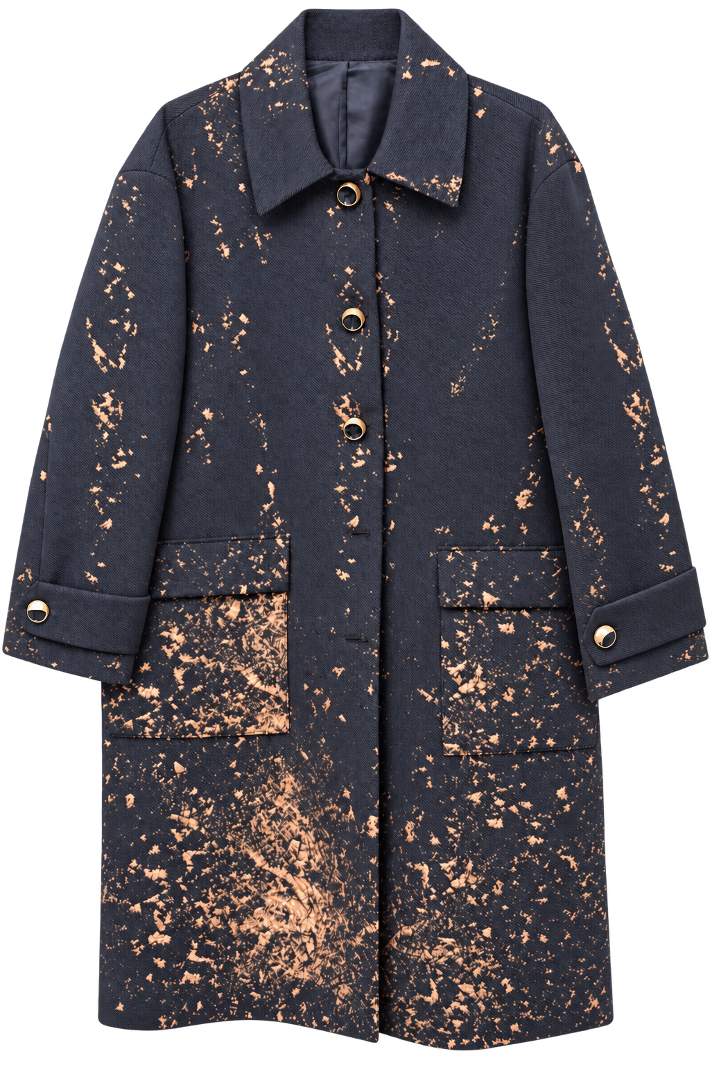 Japanese Jacquard Statement Coat