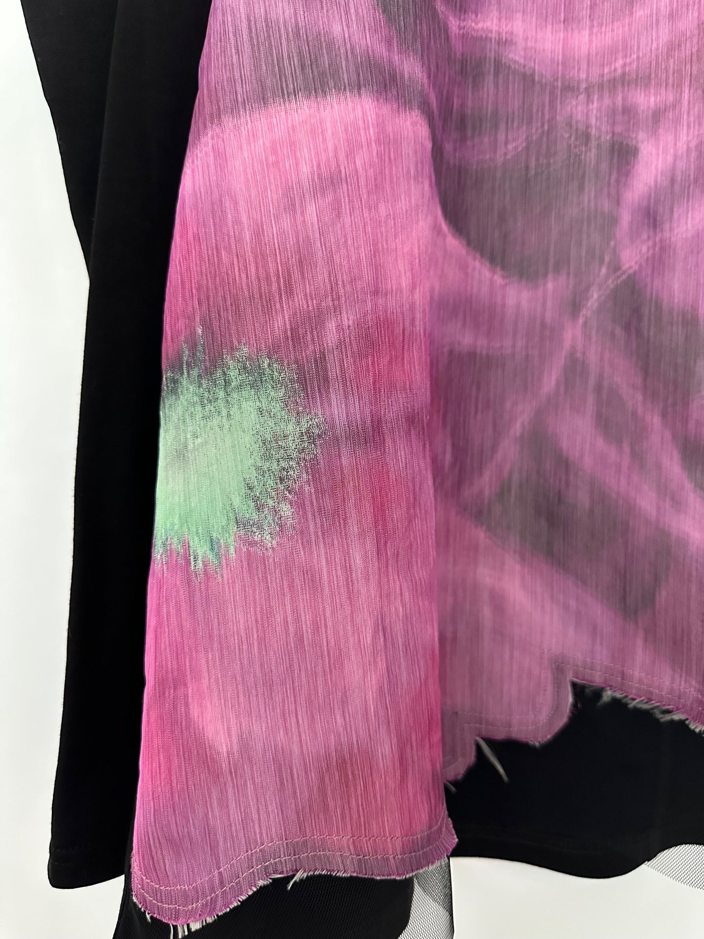 Long sleeve square top |  NY77DESIGN