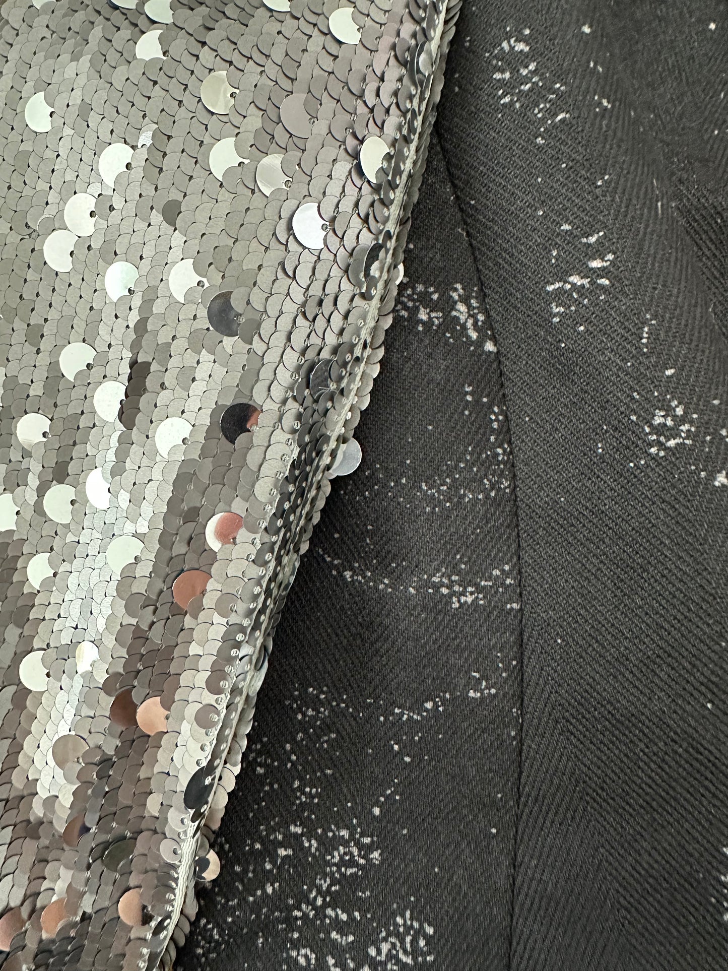 Jacket sequins sleeves |  NY77DESIGN