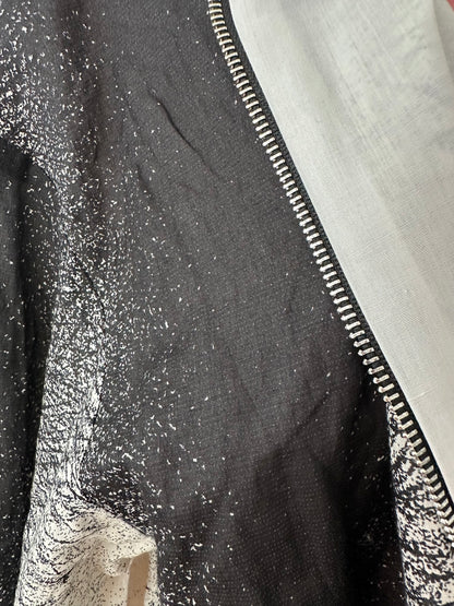 Long Bomber Jacket Zipper Closure | NY77DESIGN