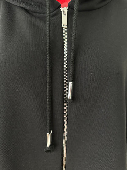 Relaxed Fit Vest with a Hood | NY77DESIGN