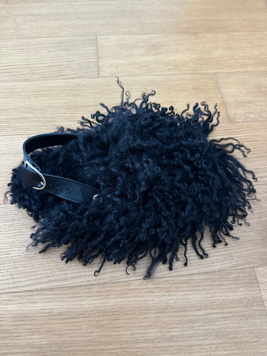 Shearling Mules Slingback | NY77DESIGN