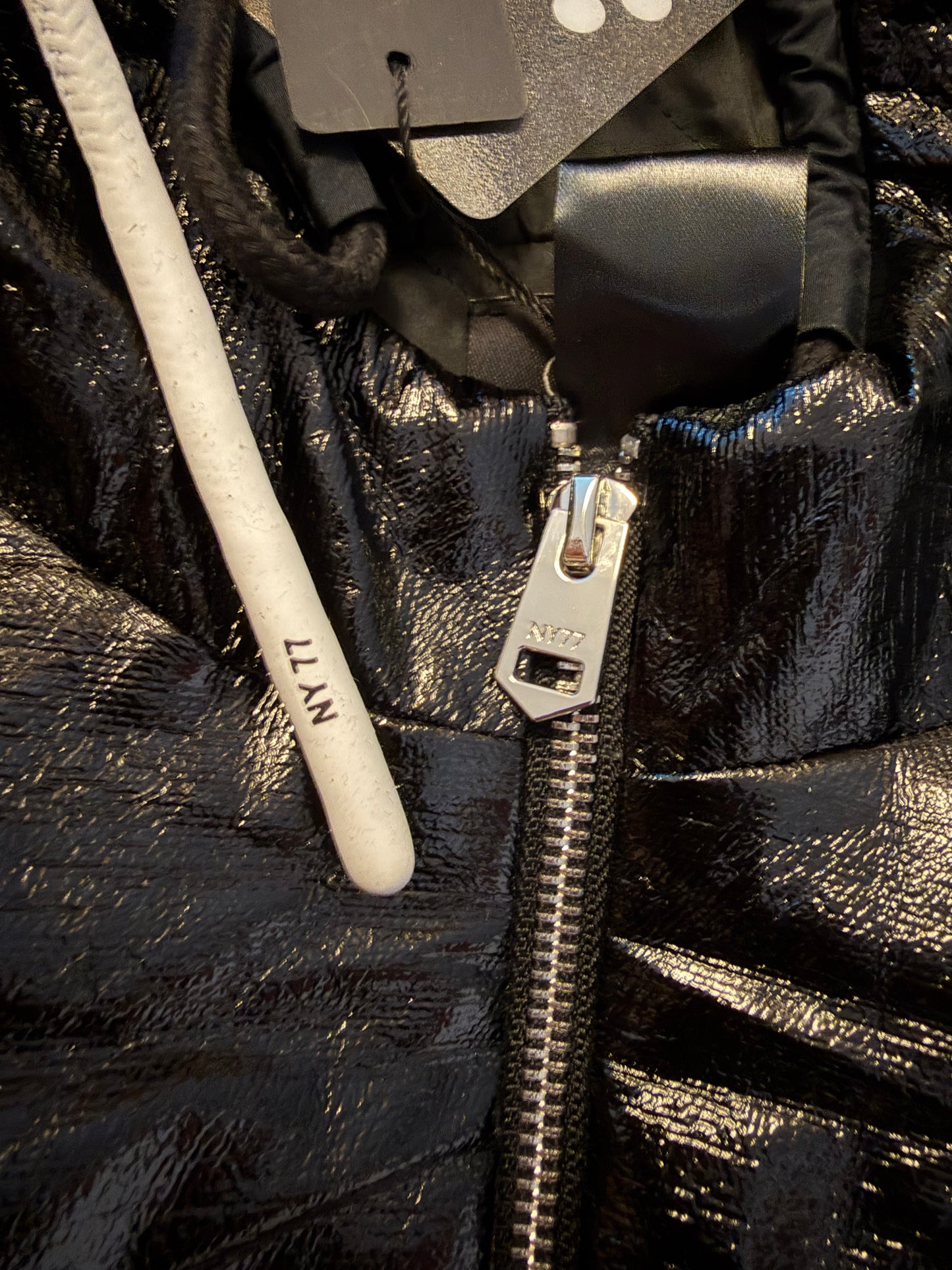 Bomber jacket with a hood