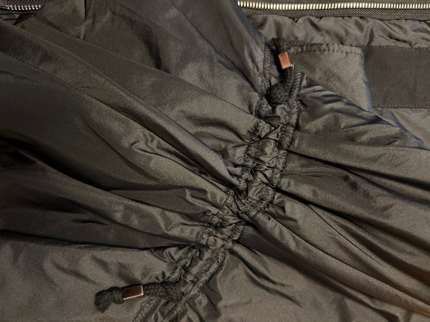 Vest with a luxurious faux fur collar and front zipper closure