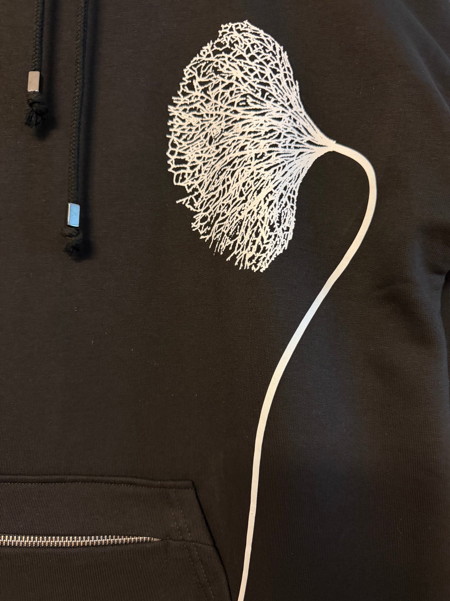 Long sweatshirt dress Japanese cotton