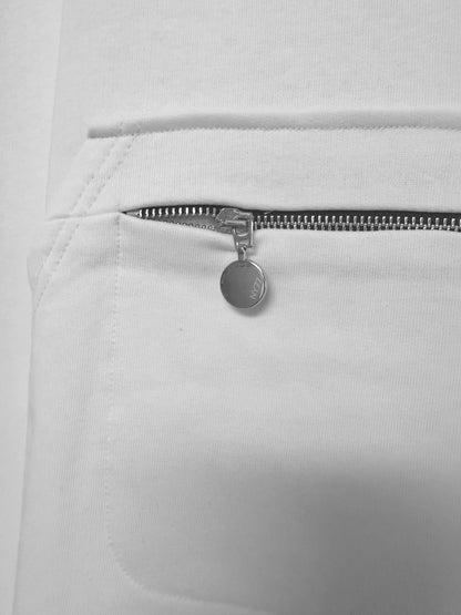 Sophisticated Sweatshirt Dress with a hood