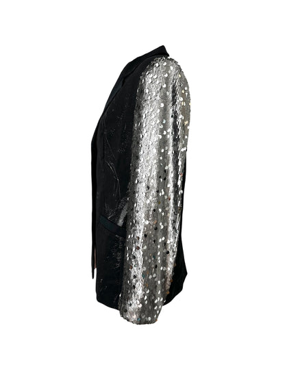 Jacket sequins sleeves |  NY77DESIGN