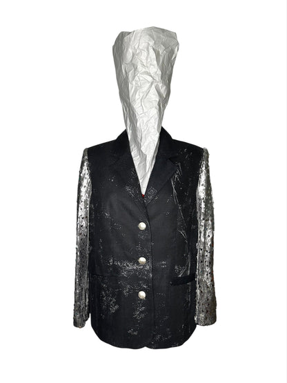 Jacket sequins sleeves |  NY77DESIGN