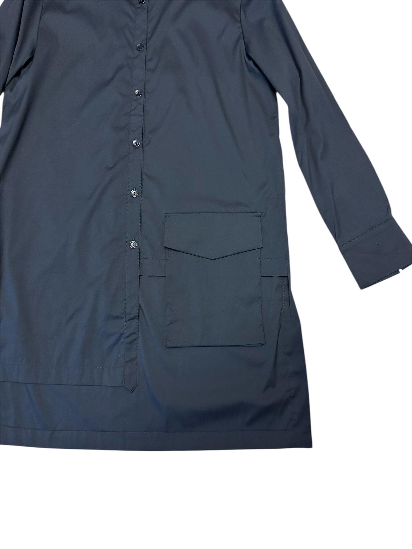 Long shirt with big front pocket