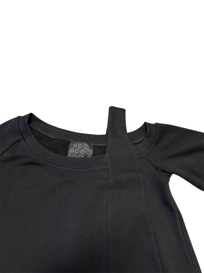 Sweatshirt top with hand beaded bug details