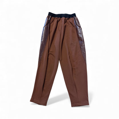 Relaxed-fit sweatshirt fabric pants