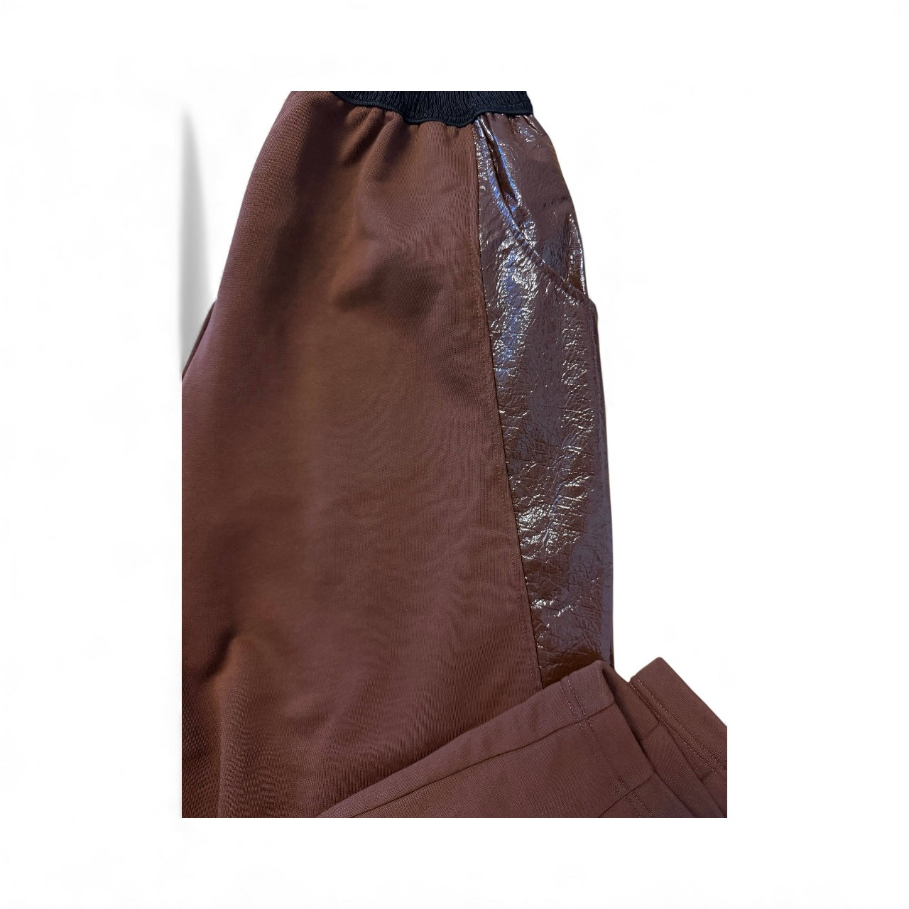 Relaxed-fit sweatshirt fabric pants