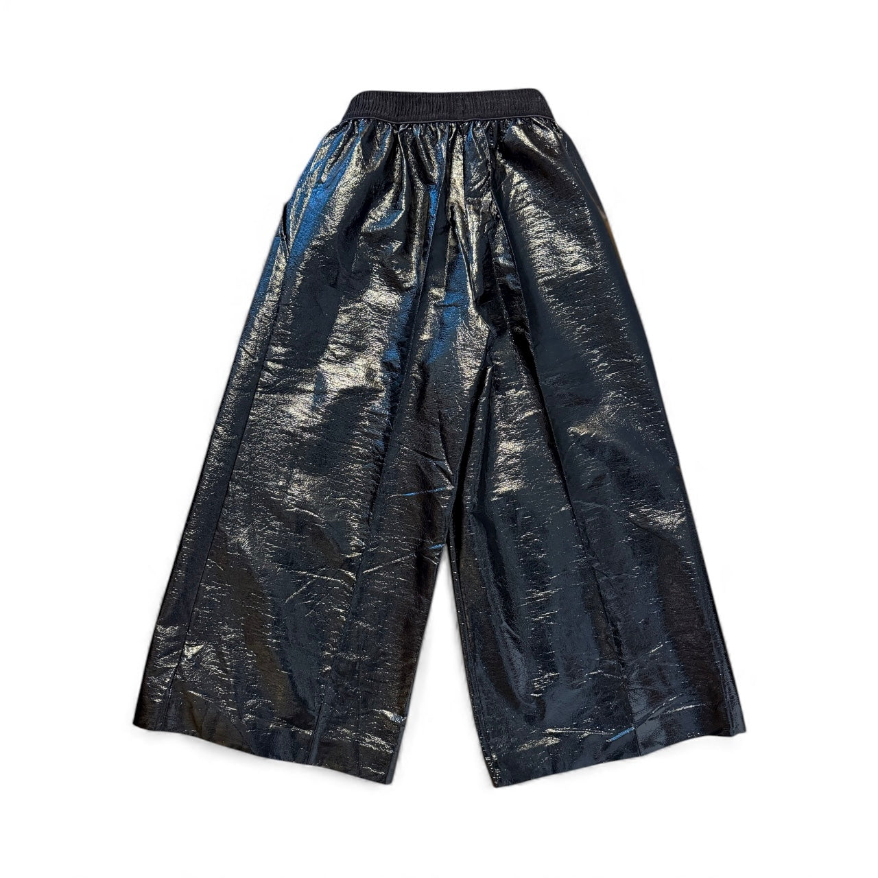 Gaucho Pants with Pockets and Elastic waistline