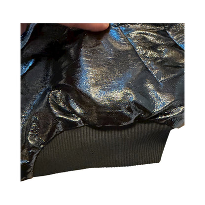 Bomber jacket with a hood