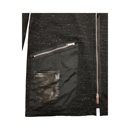 Long sleeve jacket with zipper details