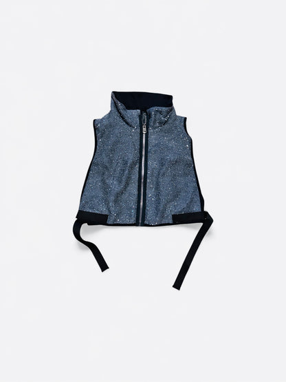 Japanese sparkle sequins vest