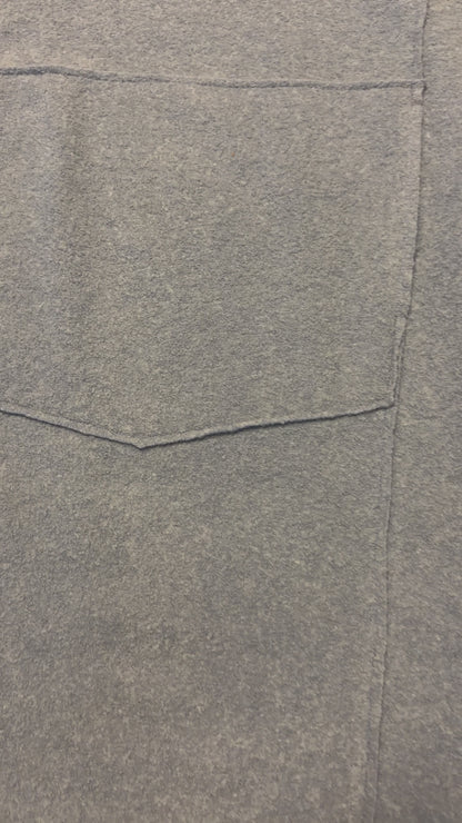 Dress boiled wool with a hood